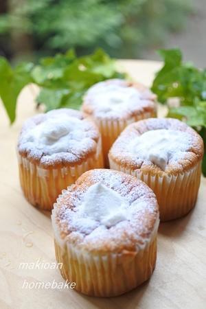 はちみつのカップシフォンケーキ - マキパン・・・homebake　パンとお菓子と時々ワイン・・・