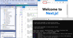 フロント側は Next.js で構築する ASP.NET Core プロジェクト、およびそのローカル開発環境を、セキュア接続 (https) 必須で構築する - @jsakamoto