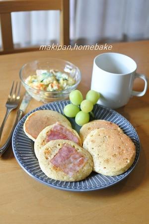 胚芽パンケーキ - マキパン・・・homebake　パンとお菓子と時々ワイン・・・