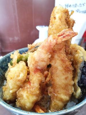 ◆ 天丼の岩松「海鮮丼」を食らう＠横須賀中央（2022年9月） - 空とグルメと温泉と