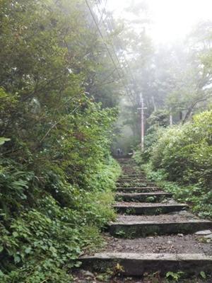 ９月２４日　鳥取県大山登山① - 週末は山歩き