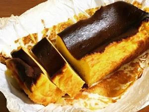 １００均パウンドケーキ型でかぼちゃのバスク風チーズケーキ♪ - la la la kitchen 2 ♪