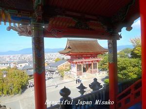 清水寺の大きな大きな仏足跡に花びらが舞う～;･ﾟ☆､･：`☆･･ﾟ･ﾟ☆ - Beautiful Japan 絵空事