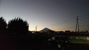 夕暮れの富士山 - 白い羽☆彡静岡県東部情報発信・・・PiPiPi♪