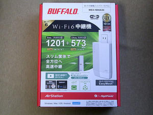 Wifi中継機BUFFALO WEX-1800AX4を買った - ＴＹＯ．ＳＴＤのおきらく写真生活