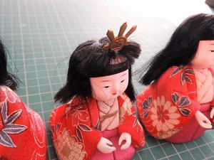 木目込み雛の髪修理 - 60代からの女道