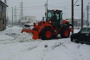 今冬２度目の除雪車出動 - 若宮新町会ブログ