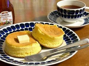 おうちパンケーキと鈴懸（すずかけ）のいちご大福と黒豆黄粉のおはぎ♪ - la la la kitchen 2 ♪