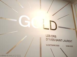”ゴールド”展＠イヴ・サン＝ローラン美術館（パリ16区）Expositon "Gold" @ Musee Yves Saint-Laurent Paris - パリのおいしい日々４