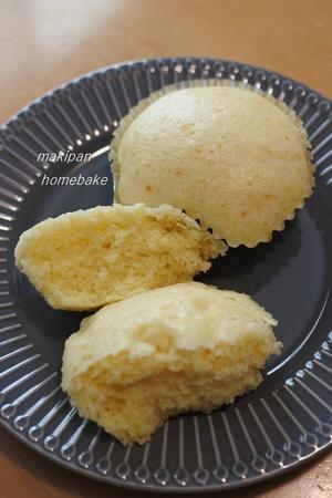 朝食用のシンプル蒸しパン - マキパン・・・homebake　パンとお菓子と時々ワイン・・・