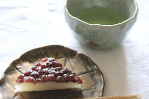 お茶の時間〜お抹茶とみなづき〜 - 心のままに