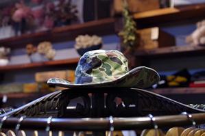 1980s Duck Hunter Camo Safari Hat / アメリカ製 ダックハンター カモ サファリ ハット XL - biscco "Men's Blog"  ( 仙台 古着屋 biscco )