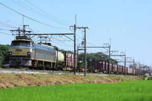 宇都宮線＠EF66形0番代の貨物列車 - HIRO☆の鉄旅ブログ
