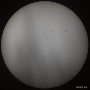 9月26日の太陽 - お手軽天体写真
