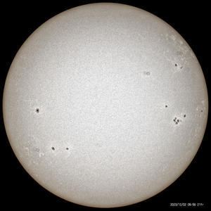 12月2日の太陽 - お手軽天体写真