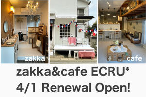  - zakka&cafe　ECRU*
