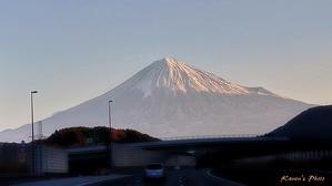 新東名高速道路からの富士山 - カノンの日々是好日？！