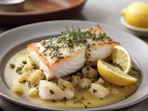 Baked Cod with Lemon Recipe: A Taste of the Mediterranean - 
