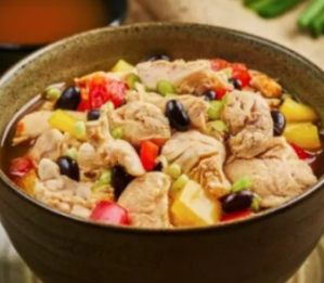 Fast food restaurant style chicken soup - 