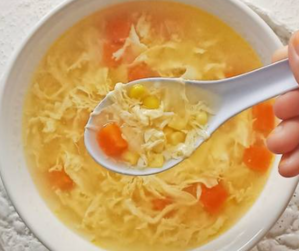 Chinese Food Restaurant Style Corn Soup - 