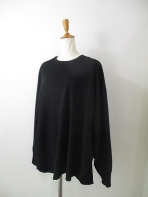 カフネ　cafune   dry cotton jersey long T - 