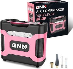 ‎DNA MOTORING TOOLS-00212 Pink 12V DC Digital Tire Inflator Portable Air Compressor - 