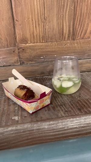 [桃と大葉の日本酒]レストラン櫻テラス　フード&ワインフェス - 東京ディズニーリポート