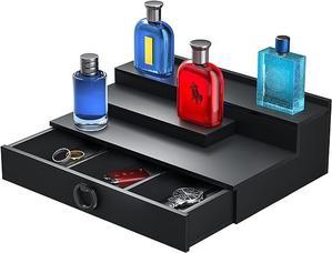 Cologne Organizer for Men, Acrylic Display Stand Shelf - 