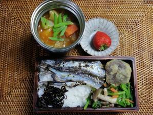 椎茸の肉詰めの天ぷら - 
