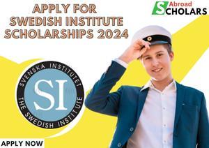 Apply for Swеdish Institute Scholarships 2024 - 