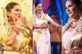 Sunny Leone Participates in the Traditional Blessing Ceremony for Her Upcoming Malayalam Film - 