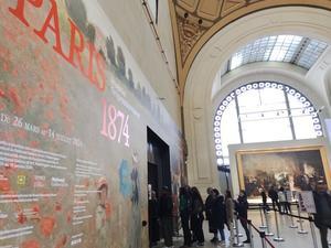 ”パリ1874 印象派の考案（発明、創造）”展＠オルセー美術館（パリ7区）“Paris 1874 Inventer I’impressionnisme” a Musee d’O.. - パリのおいしい日々５ Paris Gourmand 5