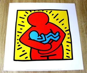Keith Haring イギリス製シルクスクリーン,2003 - Vintage poster archive