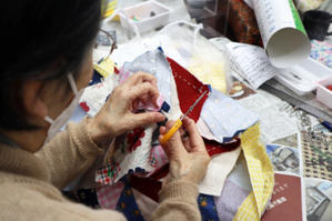 裁縫　～ パッチワークキルトのトートバッグ ～ - 鎌倉のデイサービス「やと」のブログ