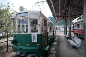 チンチン電車のある旧美濃駅・・・岐阜県 - 