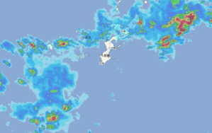火曜日の朝、お昼前から雨予報。 - 沖縄の風