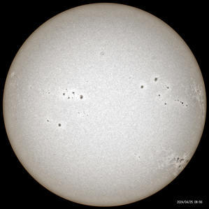 4月25日の太陽 - お手軽天体写真