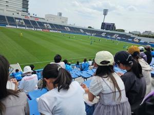 なでしこリーグ　横浜ダービー観戦 - 横浜ウインズ U-12・U-10