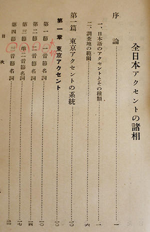 全日本アクセントの諸相　平山輝男著　初版箱　育英書院　昭和15年 - 
