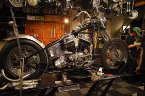  - Vintage motorcycle study