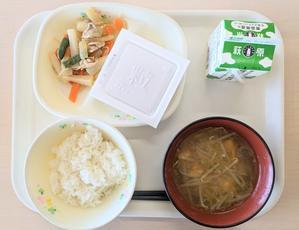 ５月１日　大根と豚肉の炒め煮 - 笑顔輝く 六郷小学校ブログ