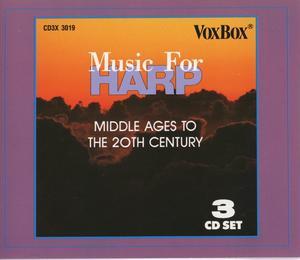 中世から20世紀までのハープのための作品集 - 録音を聴く