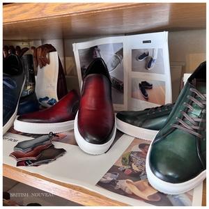 leather sneaker CUSTOM ORDER  サンプル　 - BRITISH  NOUVEAU  BLOG  III