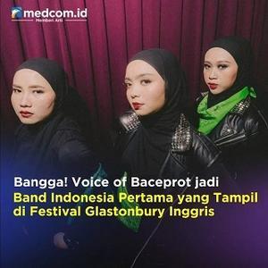 祝・インドネシアのメタルトリオバンド・Voice of Baceprot＠英国　グラストンベリー・フェスティバル - 