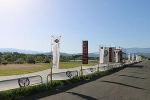 朝の散歩は、上杉まつりのフィナーレを飾る川中島合戦の会場へ　２０２４．５．３ - 