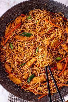 Chicken chow mein - 