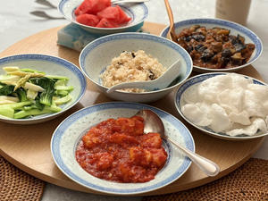 えびチリと麻婆茄子で「中華な夜」♫ - 登志子のキッチン
