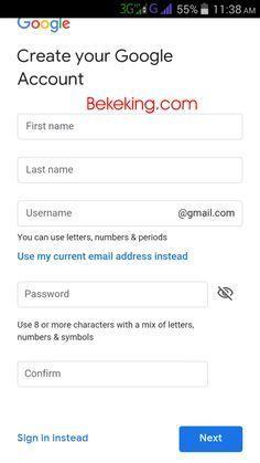 How to create gmail account without phone number - 