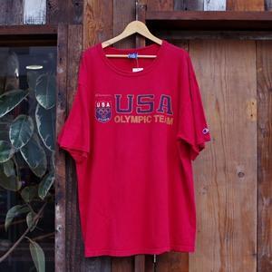 1990s Champion Atlanta Olympic Team T-Shirt Size XL / USA チャンピオン オリンピック プリント Tシャツ 古着 - 
