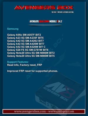 Avengers Box QComm Module v0.14.2 Update Released - 